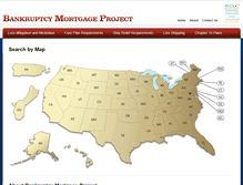Tablet Screenshot of bankruptcymortgageproject.org